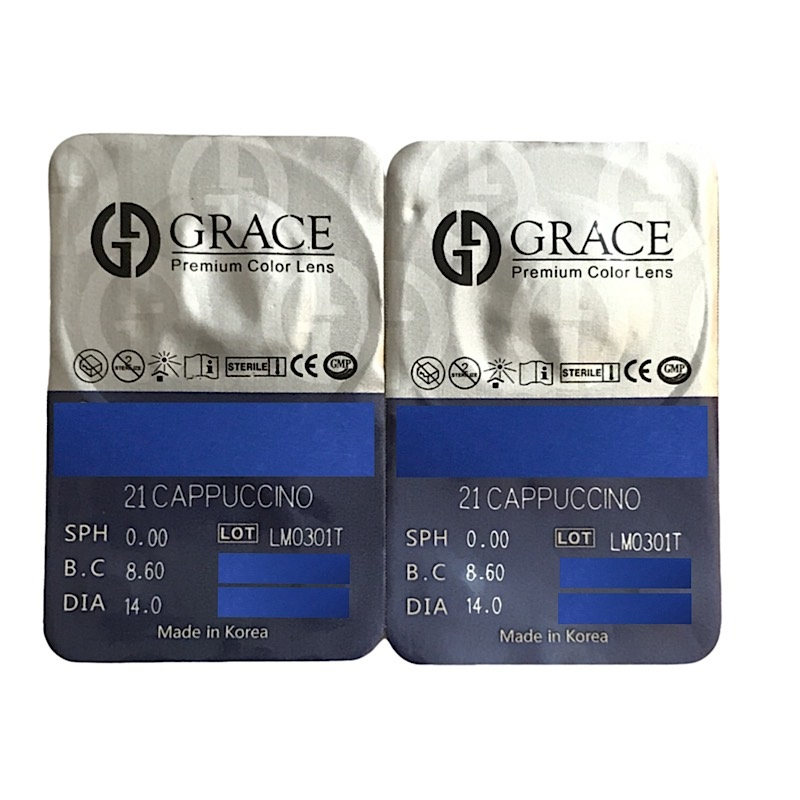 لنز چشم گریس شماره 21 رنگ کاپوچینو