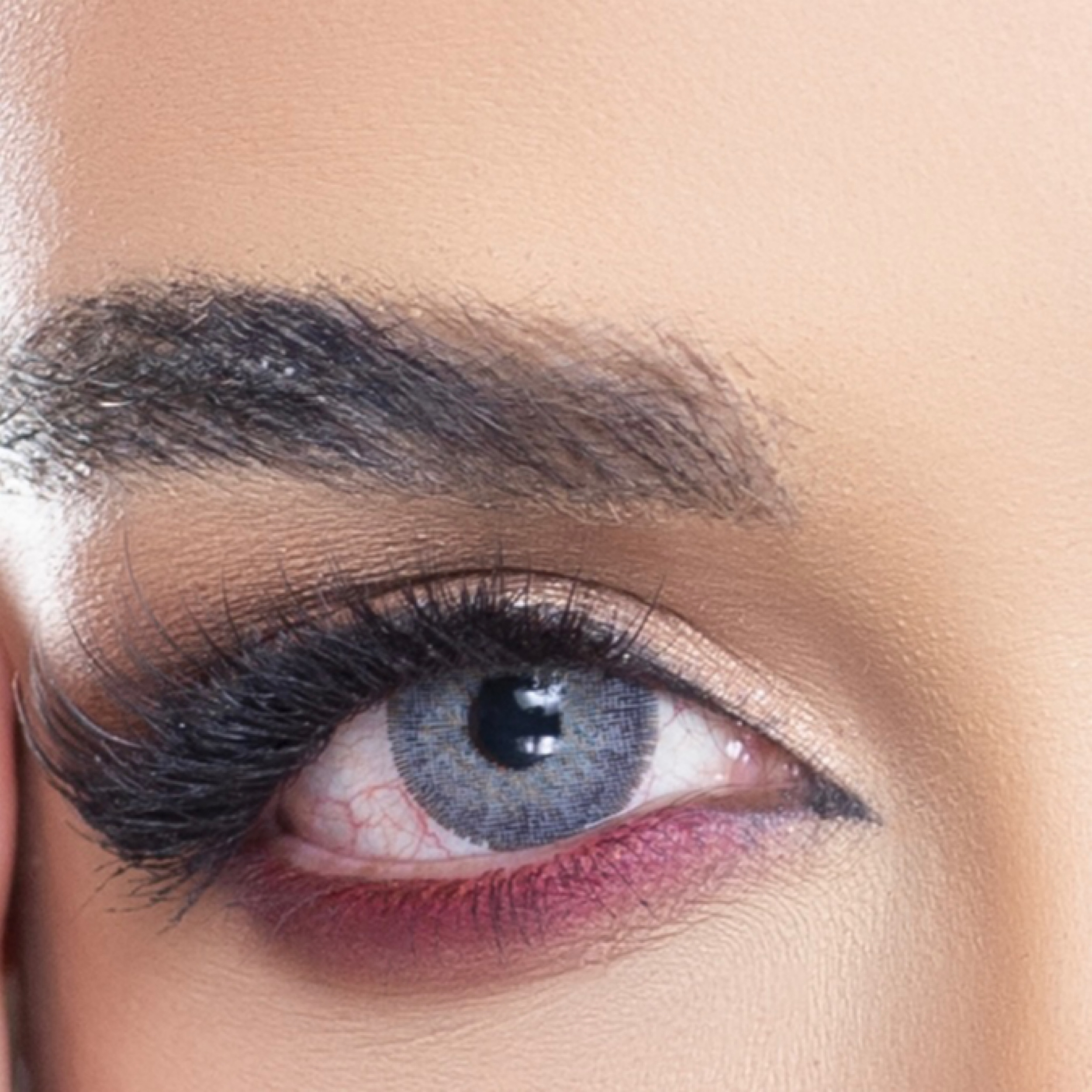لنز چشم رویال ویژن کد ADDING رنگ خاکستری متوسط دور دار