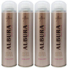 اسپری چسب مو آلبورا مدل Ultra Forte حجم 250 میلی لیتر مجموعه 4 عددی