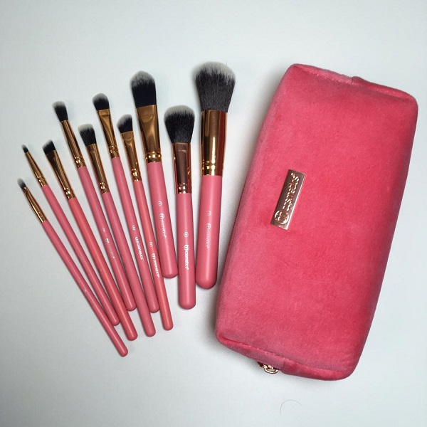 ست برس آرایشی مدل 101 مجموعه 10 عددی