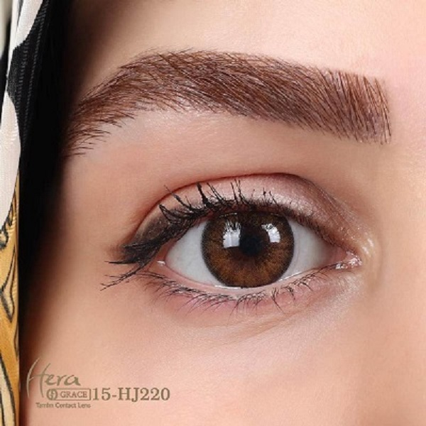 لنز چشم گریس هرا شماره 15 مدل HJ 220 رنگ قهوه ای