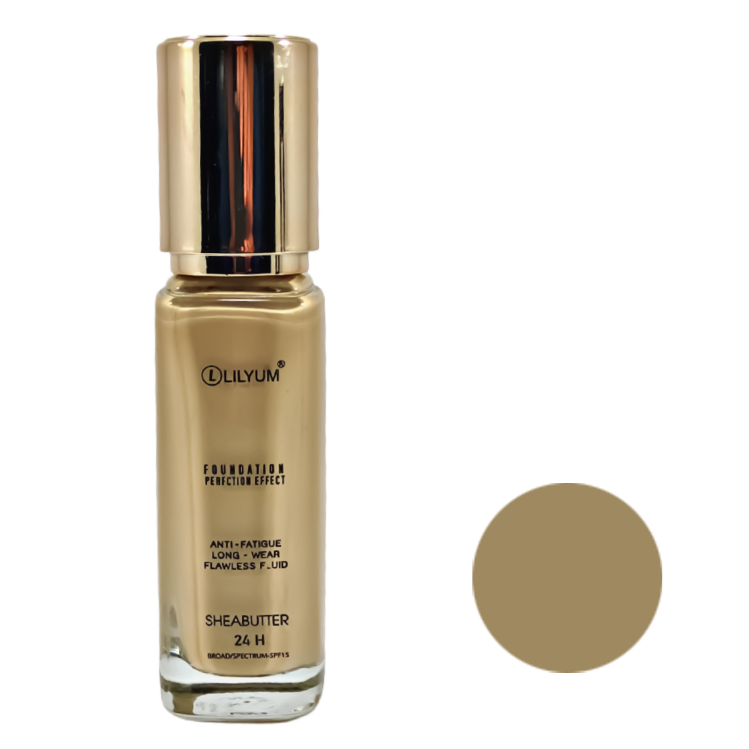 کرم پودر مایع spf0 لیلیوم مدل perfection effect شماره 301 سازگار با انواع پوست حجم 35 میلی لیتر