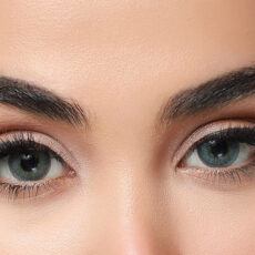 لنز چشم بیوتی کد 125 رنگ ابی سبز دور ملایم