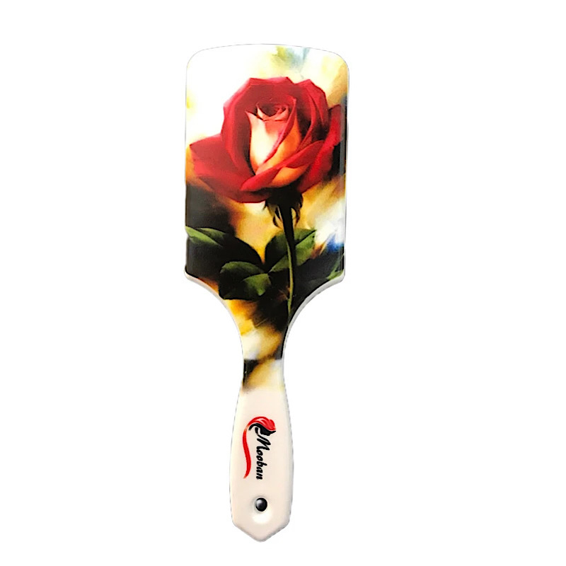 برس مو موبان مدل گلدار بسته 12 عددی