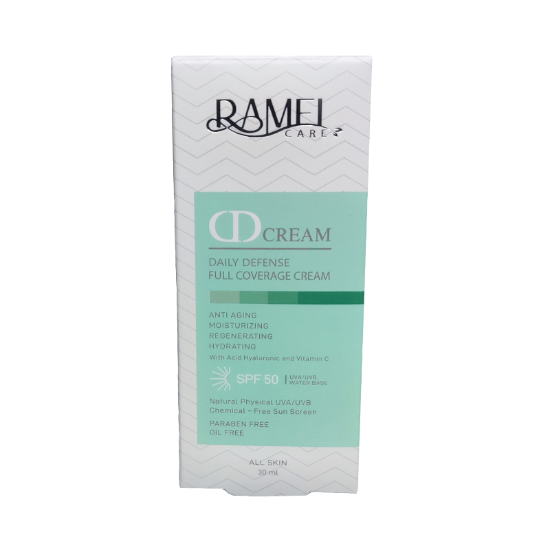 کرم پودر DD رامل کر مدل Vanila شماره 02 حجم 30 میلی لیتر