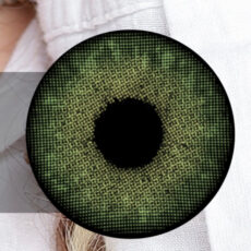 لنز چشم هرا مدل ACRA330 رنگ سبز عسلی متوسط