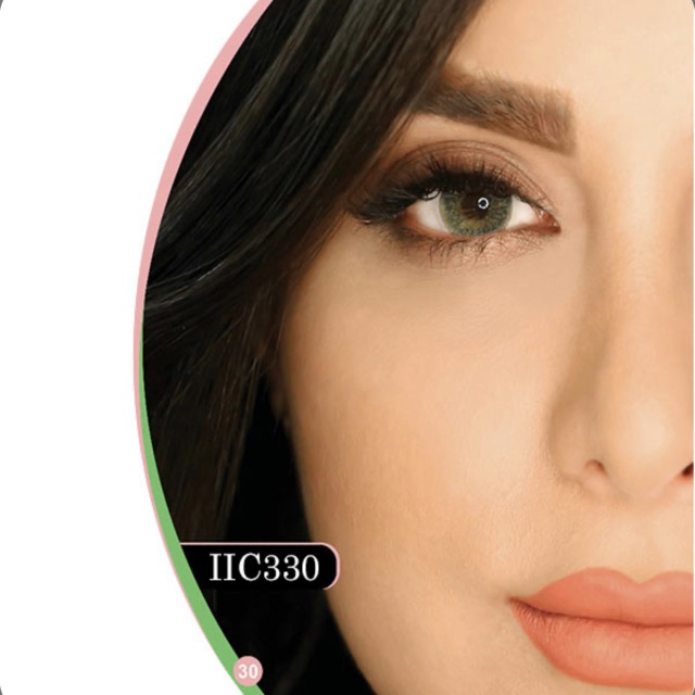 لنز چشم هرا شماره IIC330 رنگ سبز عسلی