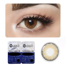 لنز چشم گریس شماره ٢٢ رنگ کاراملی مجموعه ۶ عددی