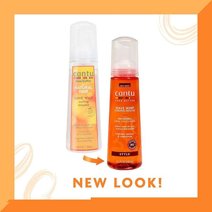 موس مو کانتو مدل SHEA BUTTER مناسب برای موهای مجعد و فر حجم 248 میلی‌لیتر