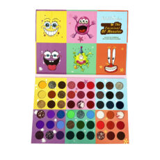 پالت سایه چشم کالرفول رینبو مدل باب اسفنجی کد 101