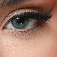 لنز چشم بیوتی کد 125 رنگ ابی سبز دور ملایم