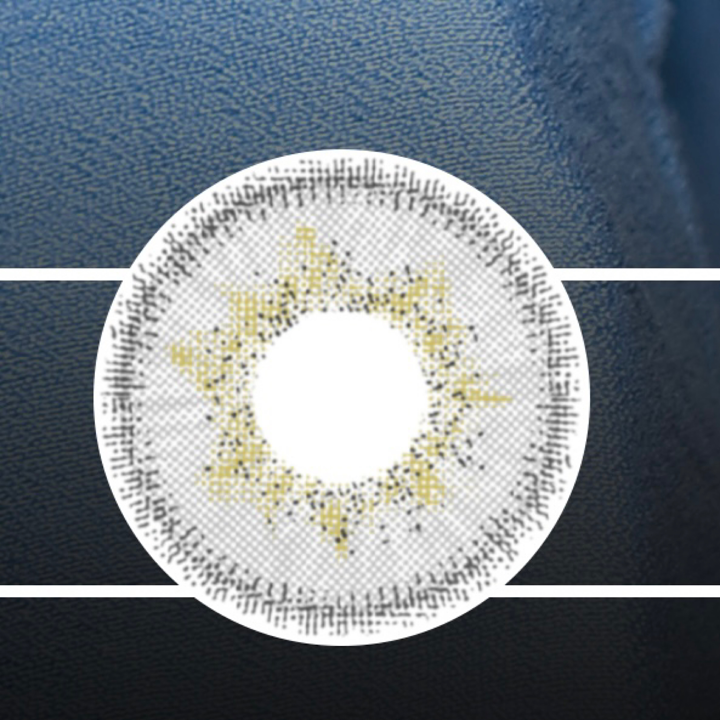 لنز چشم هرا گریس تمیم کانتکت لنز کد 95 رنگ طوسی یخی دور دار