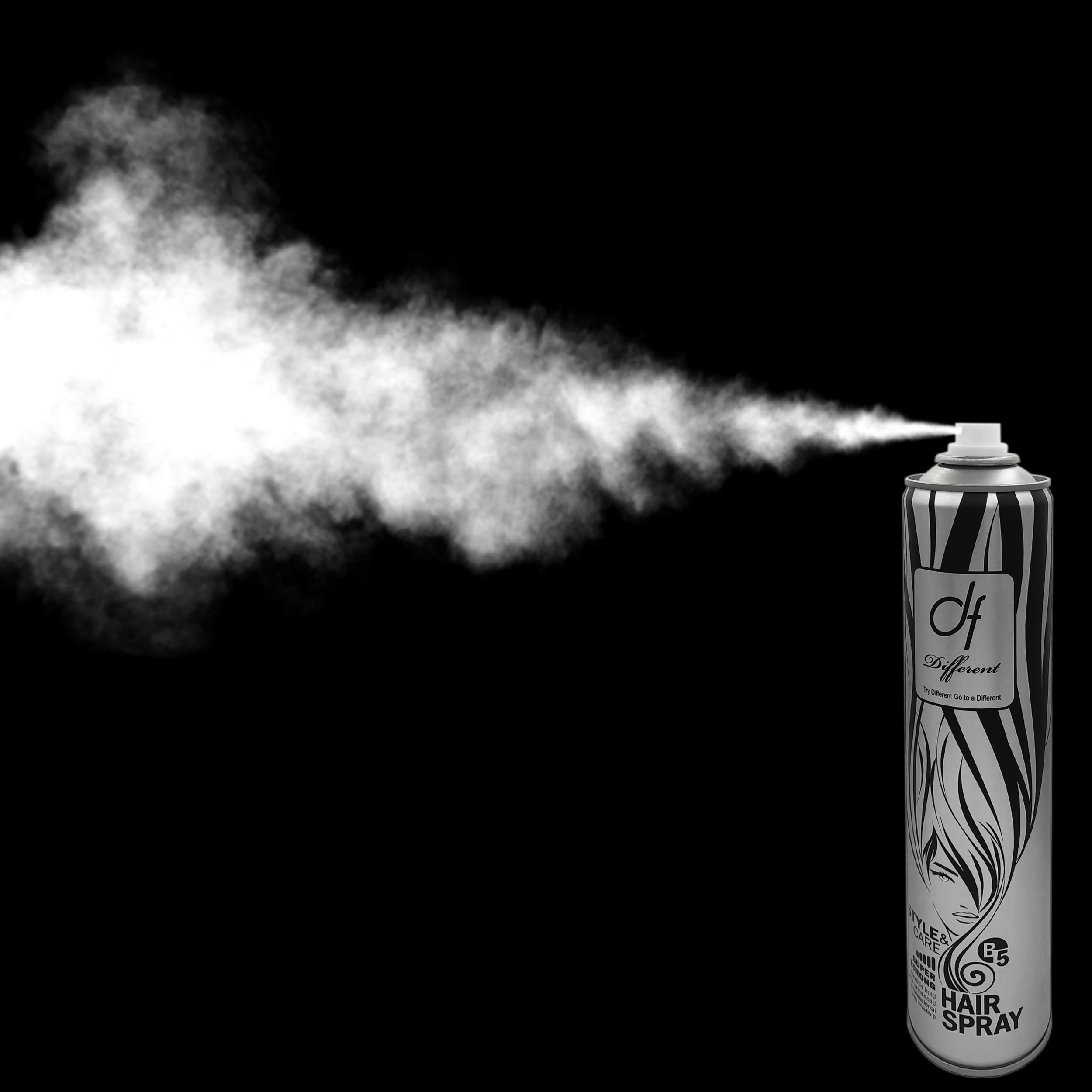 اسپری حالت دهنده مو دیفرنت مدل B5 حجم 500 میلی لیتر مجموعه 3 عددی