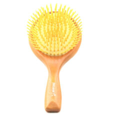 برس چوبی بزرگ حرفه ای دندانه چوبی و فلزی دلگان مدل W01-1400001 بسته 2 عددی