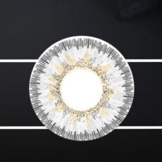 لنز چشم هرا گریس تمیم کانتکت لنز کد 73 رنگ خاکستری عسلی دور دار