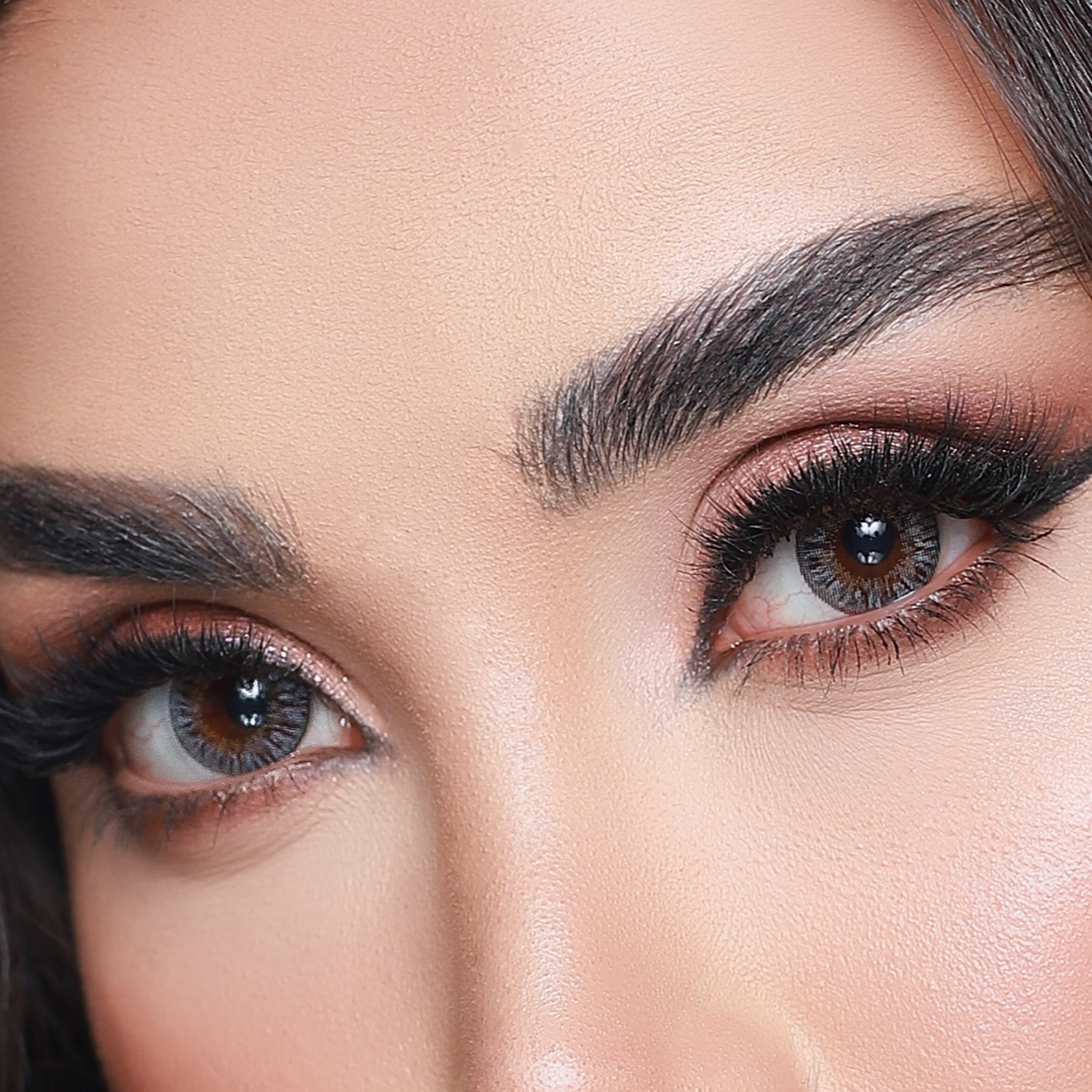 لنز چشم هرا کد HJ310 رنگ طوسی عسلی