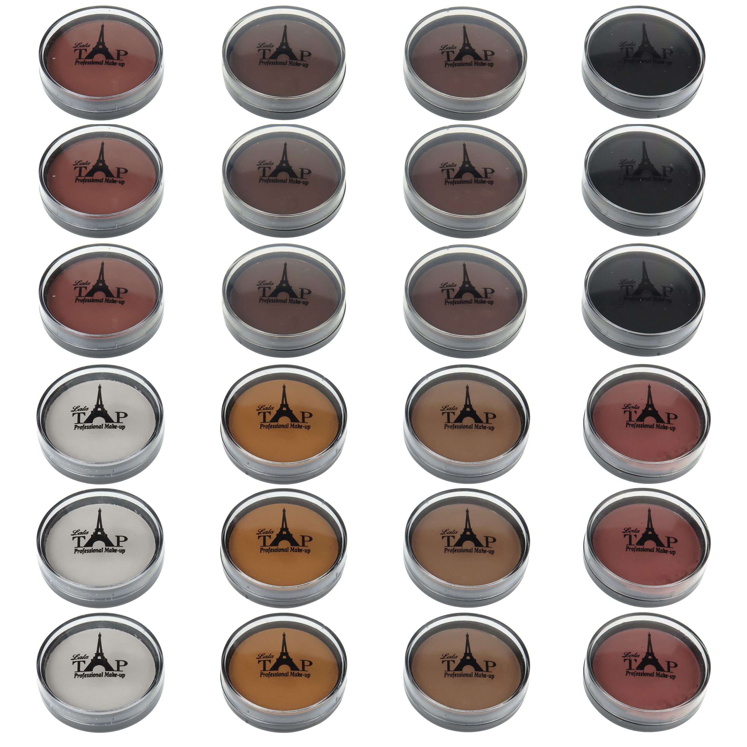 سایه چشم لالا تاپ مدل arka3 مجموعه 24 عددی