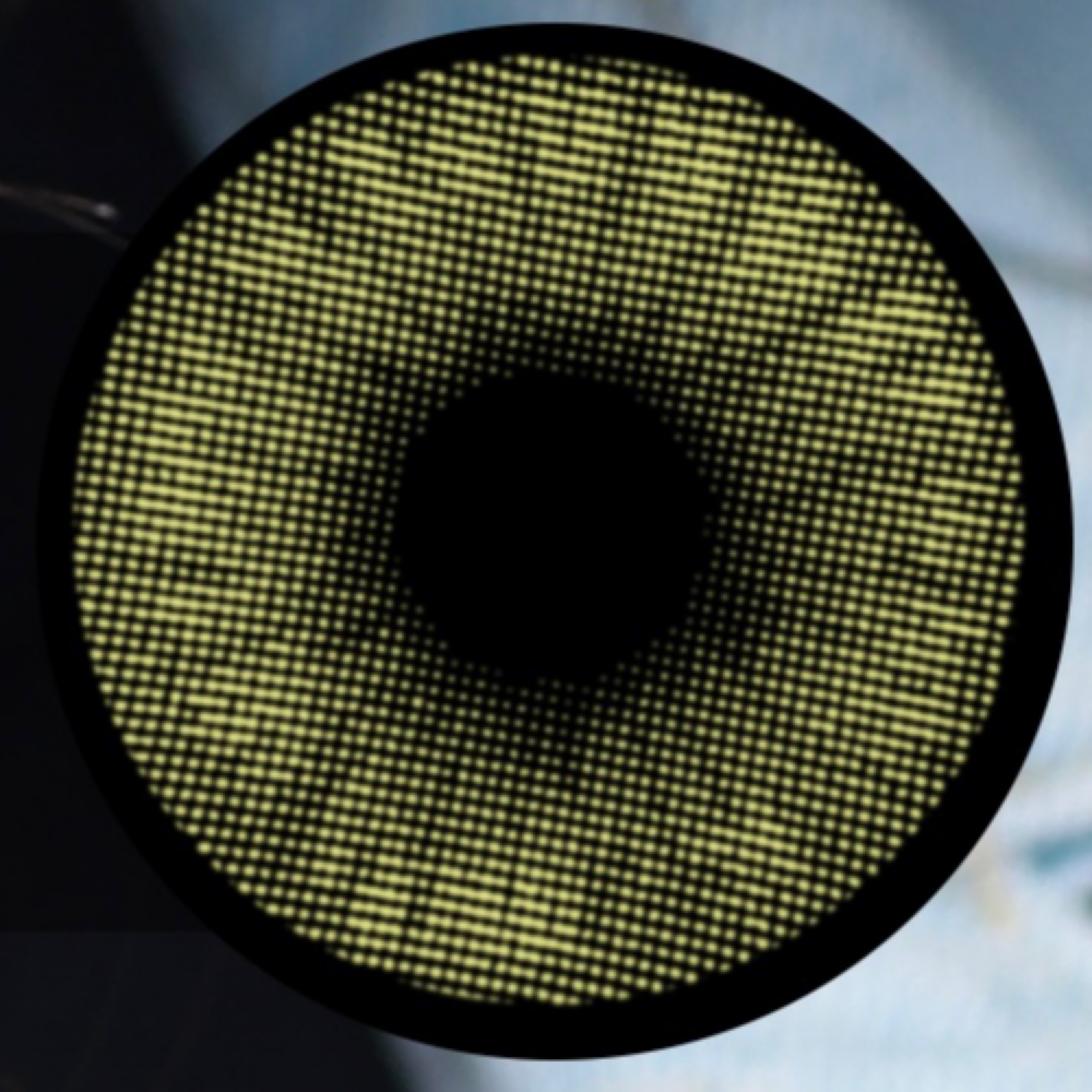 لنز چشم هرا کد 03 رنگ سبز لیمویی