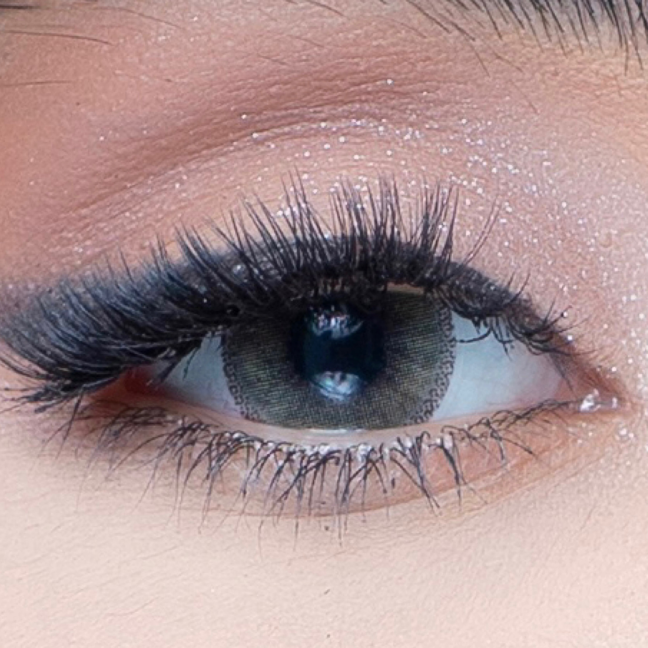 لنز چشم رویال ویژن کد 545 رنگ سبز زیتونی دور ملایم