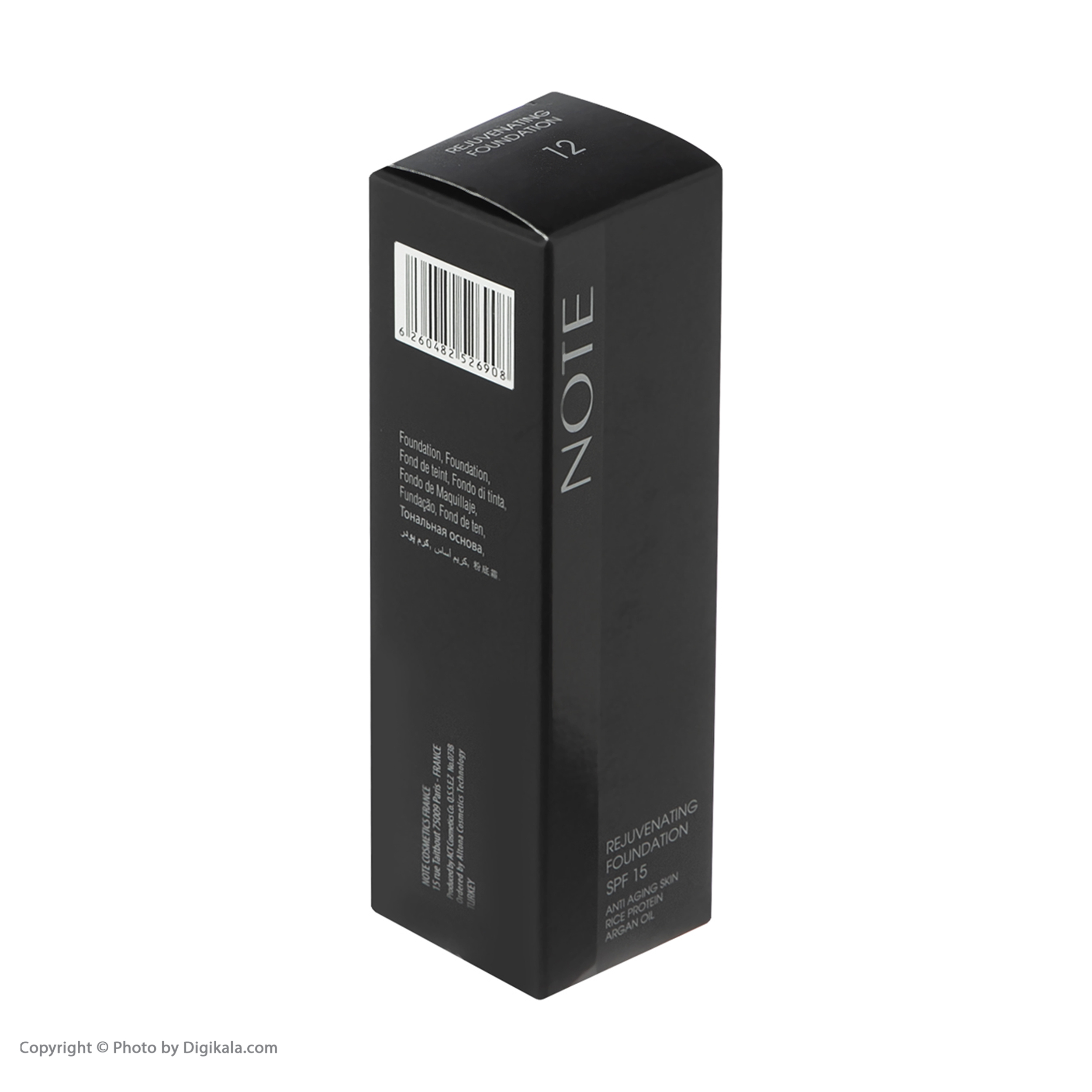 کرم پودر نوت مدل Rejuvenating تحت لیسانس شماره12 تحت لیسانس حجم 35 میلی لیتر