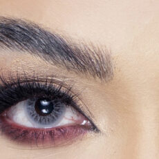 لنز چشم هرا گریس تمیم کانتکت لنز کد 741 رنگ طوسی یخی