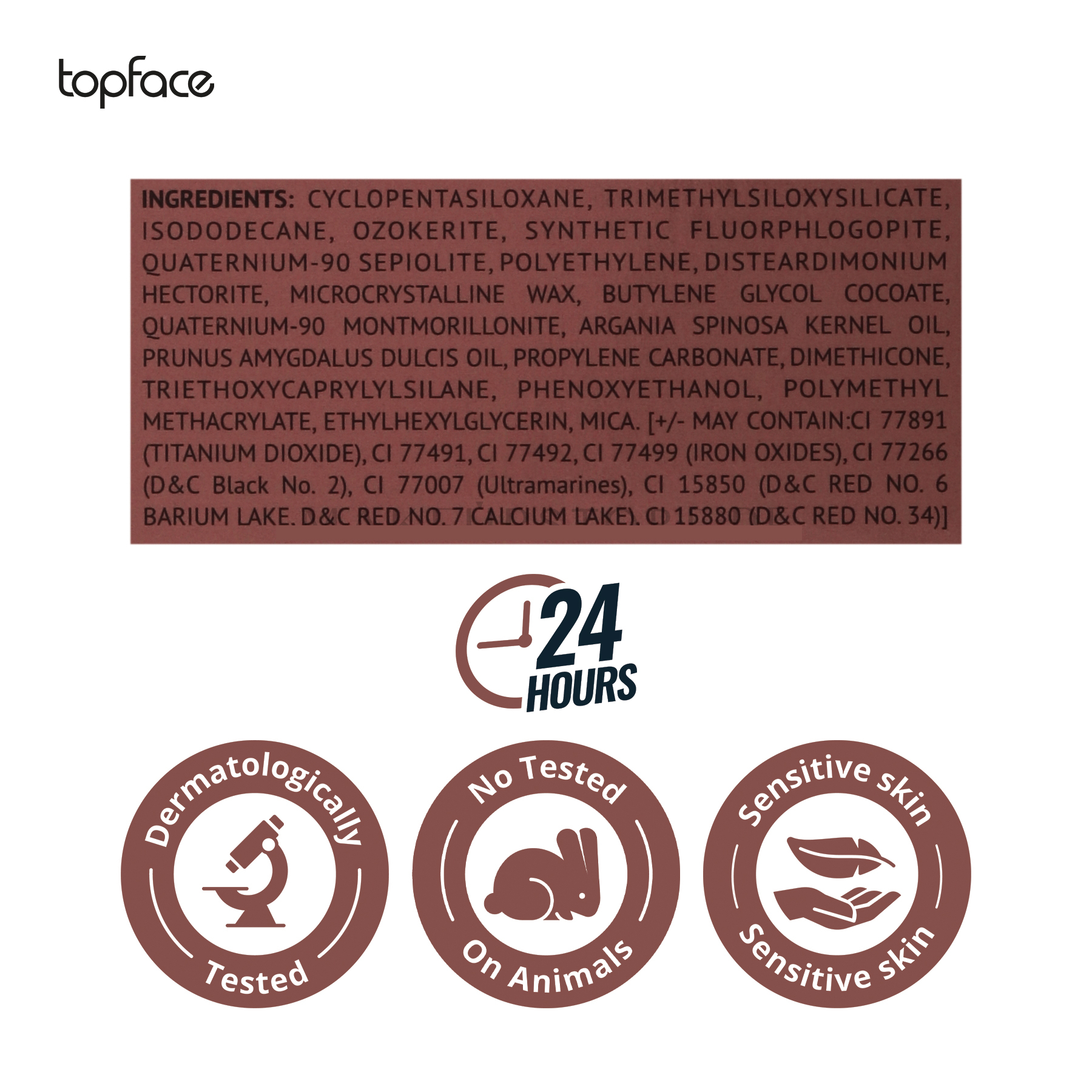 خط چشم تاپ فیس مدل Instyle Gel Eyeliner شماره 101