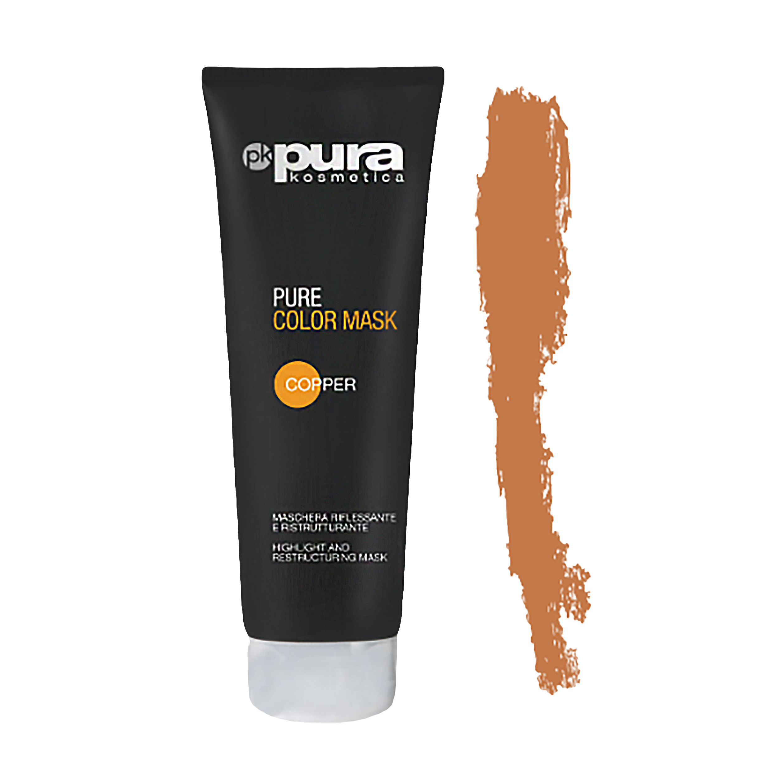 رنگ مو پورا کوزمتکا مدل کوپر حجم 250 میلی لیتر رنگ مسی