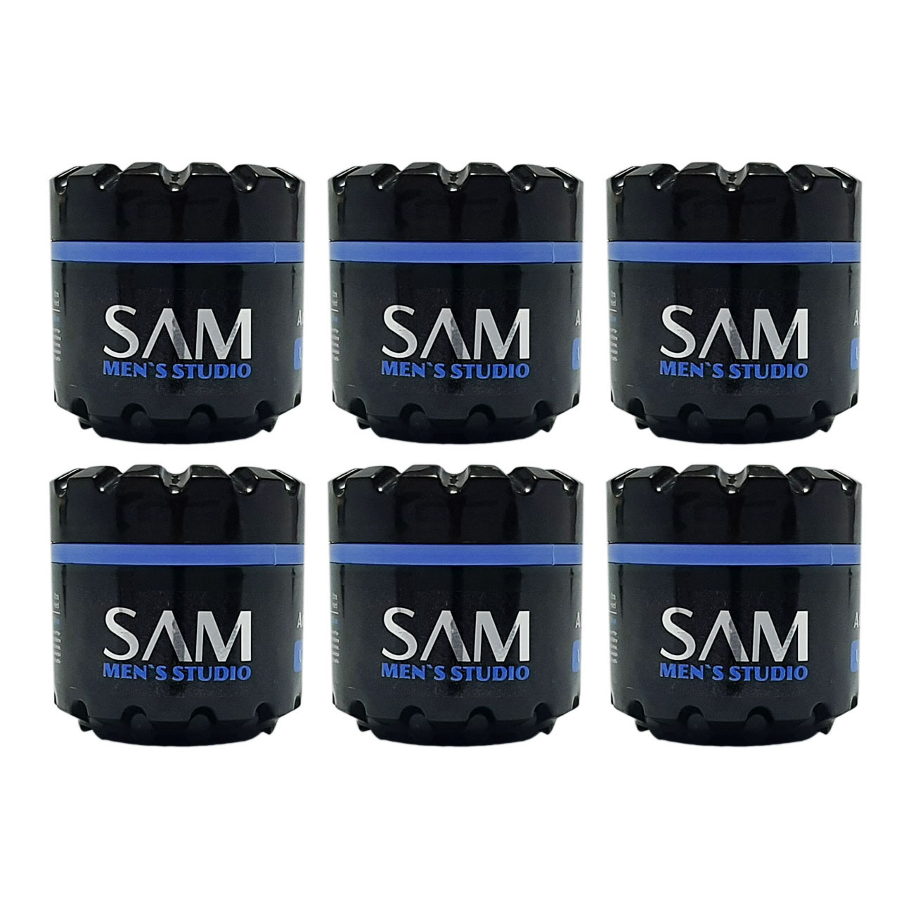 ژل مو سام مدل MENS STUDIO حجم 200 میلی لیتر مجموعه ۶ عددی