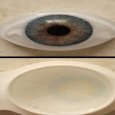 لنز چشم رویال ویژن کد 3931 رنگ آبی اقیانوسی