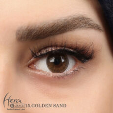 لنز چشم هرا گریس شماره 15رنگ قهوه ای