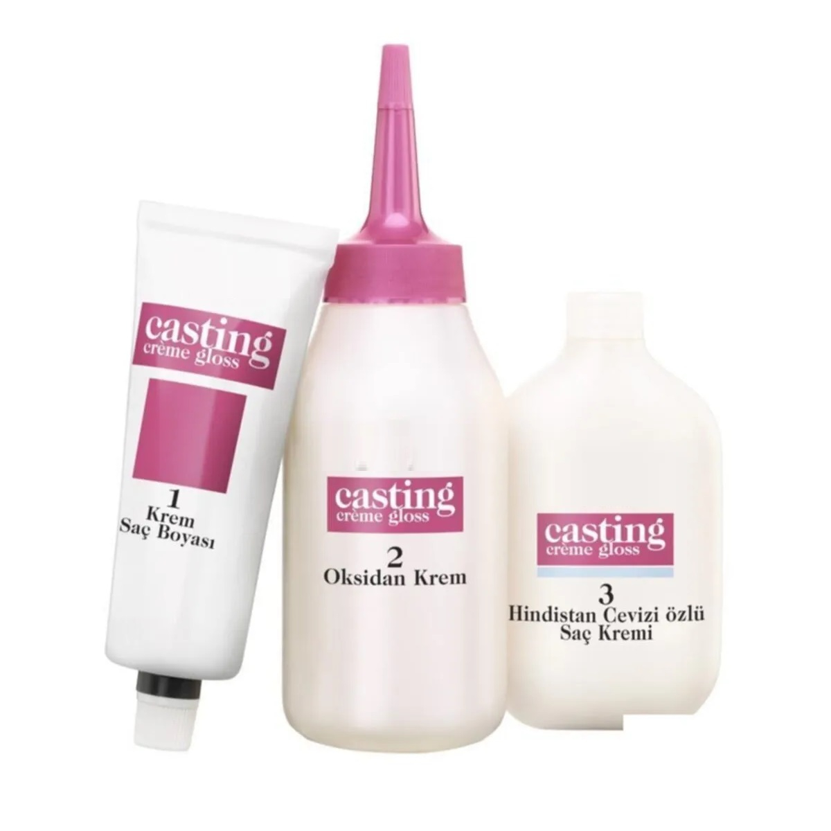 کیت رنگ مو کستینگ مدل creme gloss شماره 680 حجم 48 میلی لیتر  رنگ قهوه ای برنزی