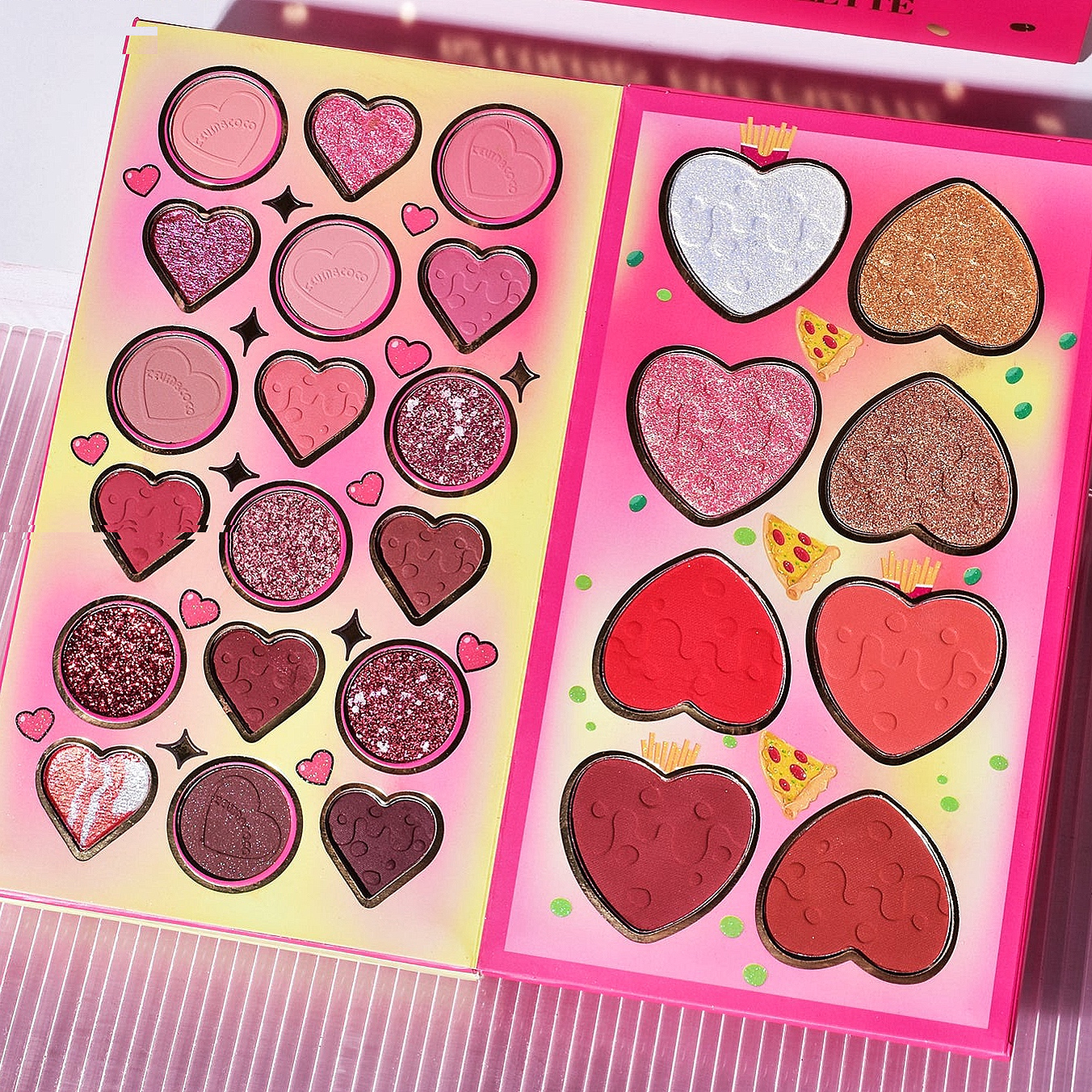 پالت آرایش صورت کوین کوکو مدل کوکی کد 01