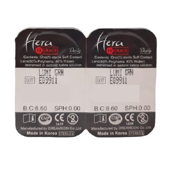 لنز چشم گریس هرا شماره 19 مدل HJ 230 رنگ سبز