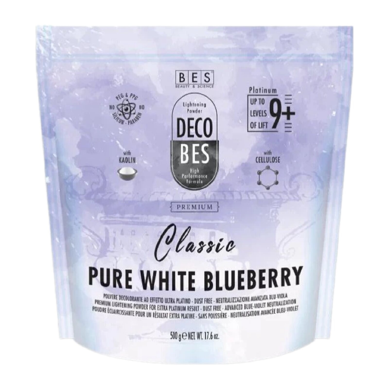 پودر بی رنگ کننده مو بس مدل CLASSIC وزن 500 گرم