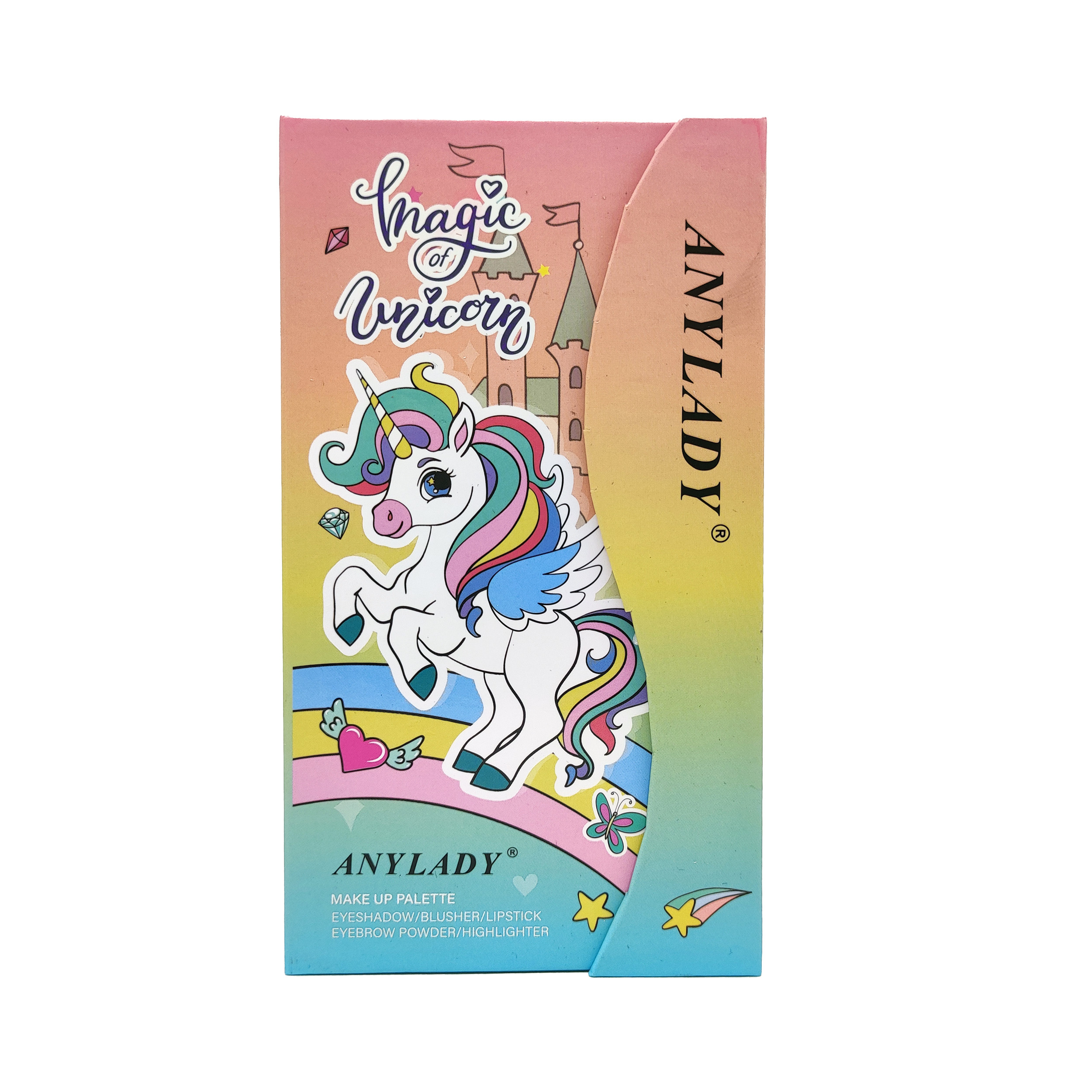 پالت آرایش صورت انی لیدی مدل یونیکورن 2024