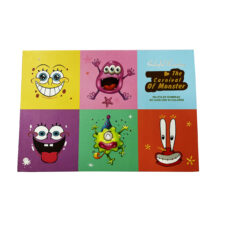 پالت سایه چشم کالرفول رینبو مدل باب اسفنجی کد 101