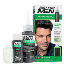 رنگ مو مردانه جاست فور من مدل H-55 حجم 27.5 میلی لیتر رنگ مشکی