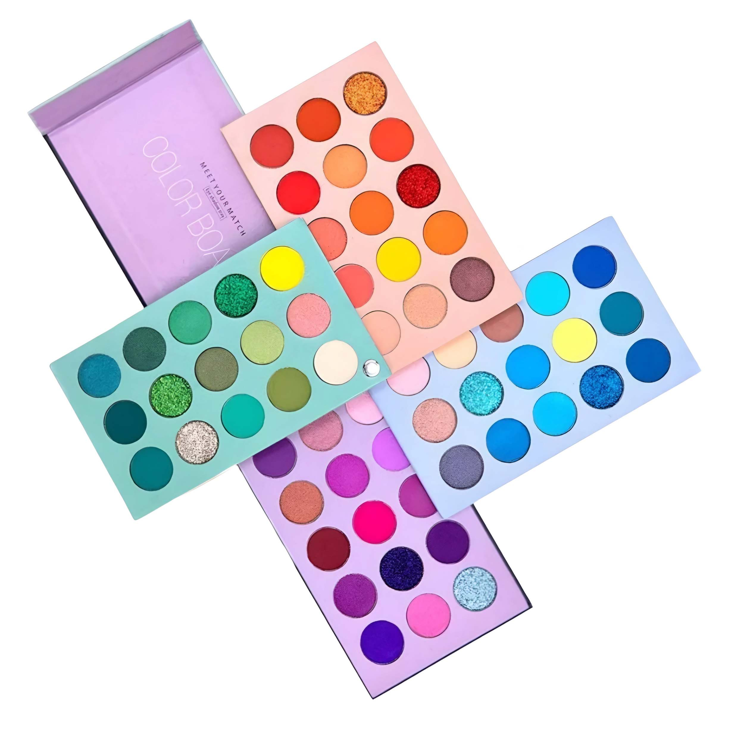 پالت سایه چشم کالر برد مدل Beauty Glazed