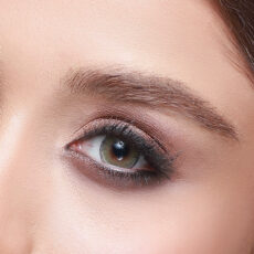 لنز چشم هرا کد 20 رنگ سبز طوسی دور دار