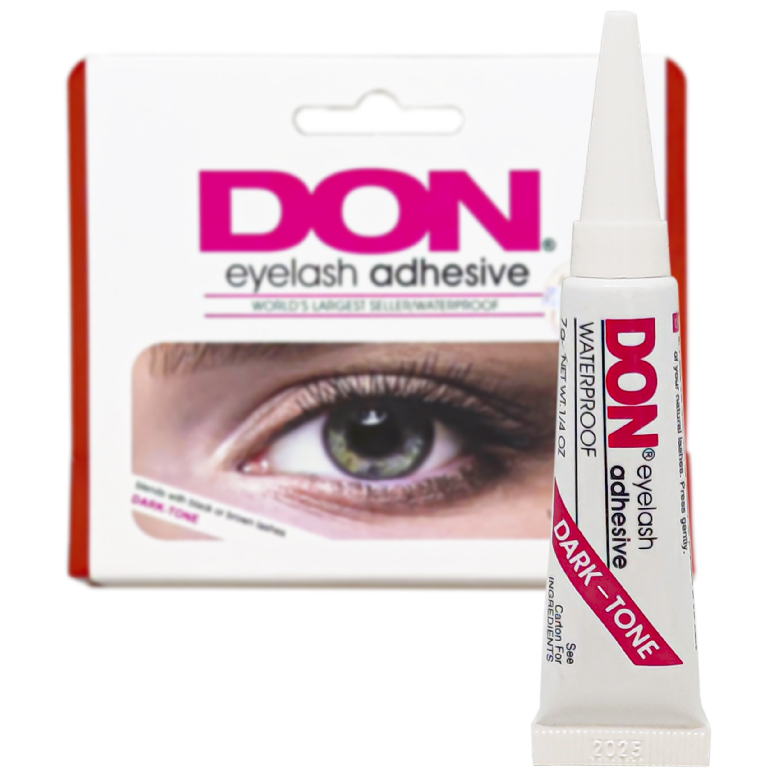 چسب مژه مصنوعی دان مدل EG-7HD وزن 7 گرم مجموعه 6 عددی