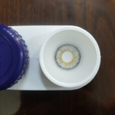 لنز چشم فنتسی مدل ملو رنگ طوسی سبز