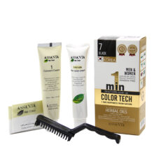 کیت رنگ مو آسانتا شماره 7 حجم 60 میلی لیتر رنگ مشکی