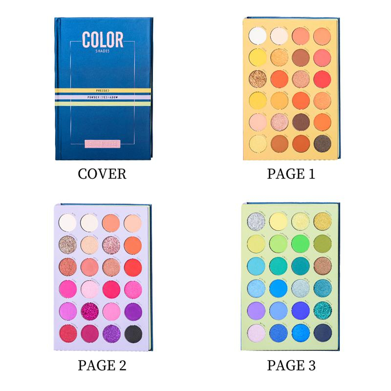 پالت سایه چشم بیوتی گالازد مدل 001