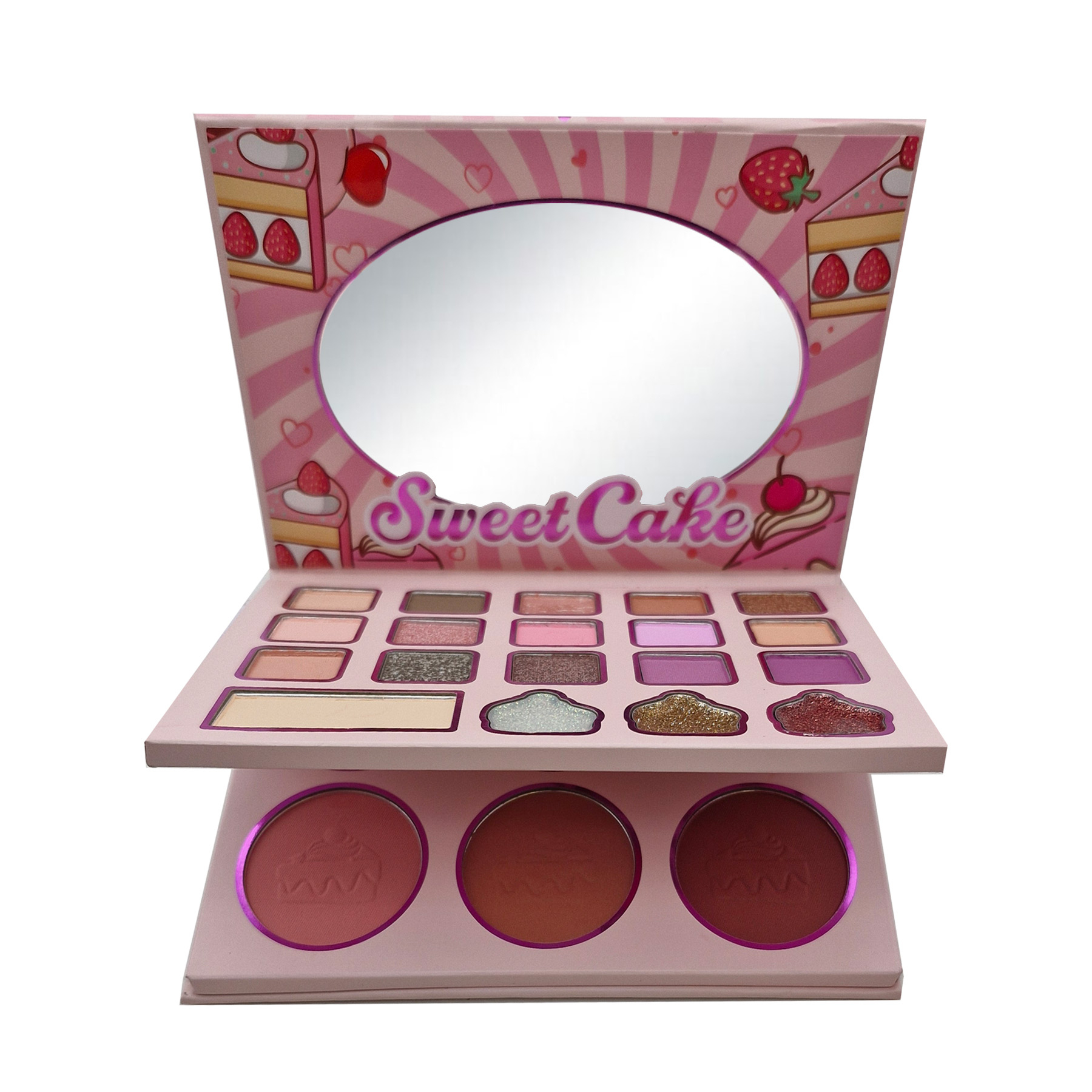 پالت آرایش صورت یوشاس مدل Sweet Cake