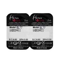 ‎لنز چشم  هرا گریس تمیم کانتکت لنز کد 742 رنگ کاپوچینو دور ملایم