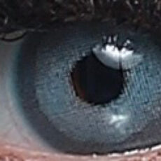 لنز چشم هرا مدل B رنگ آبی