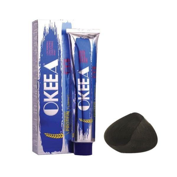 رنگ مو اکیا شماره 3.1 حجم 100 میلی لیتر رنگ قهوای دودی تیره