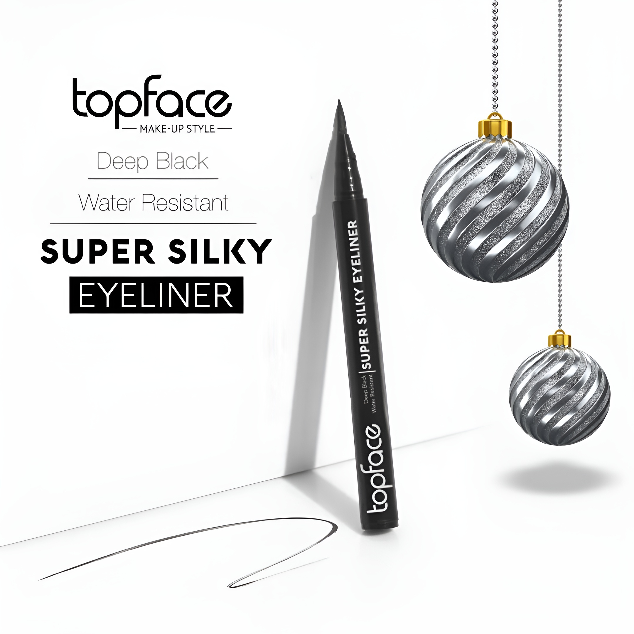 خط چشم تاپ فیس مدل SUPER SILKY شماره 1