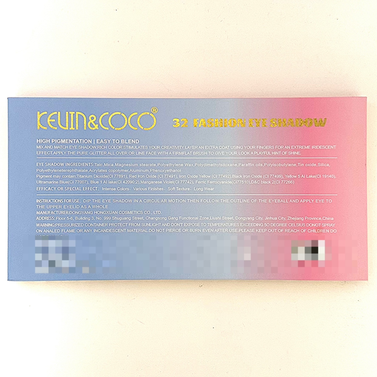 پالت سایه چشم کوین کوکو مدل girly کد 01