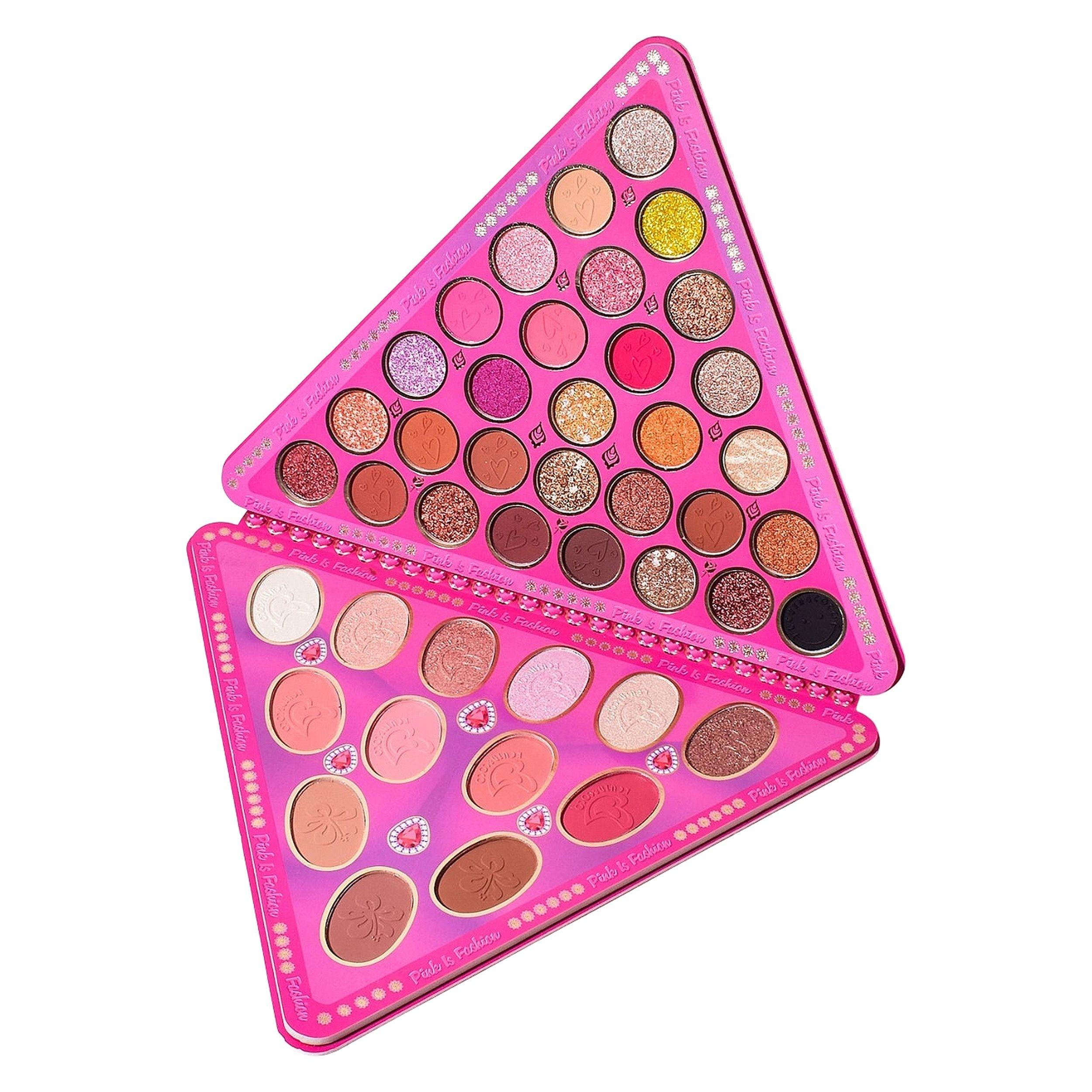 پالت آرایش صورت کوین کوکو مدل مثلثی کد 001